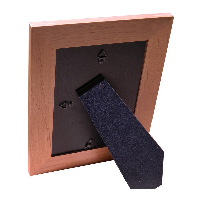 CustomGiftsNow Oma - To the world you're one person but to us you are the world - Engraved Wood Picture Frame (4x6 Vertical) - Image 2